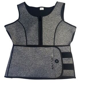 HOPLYNN Sauna Suit Tank Top‎ 2XL Women's Workout Waist Trainer Body Shaper